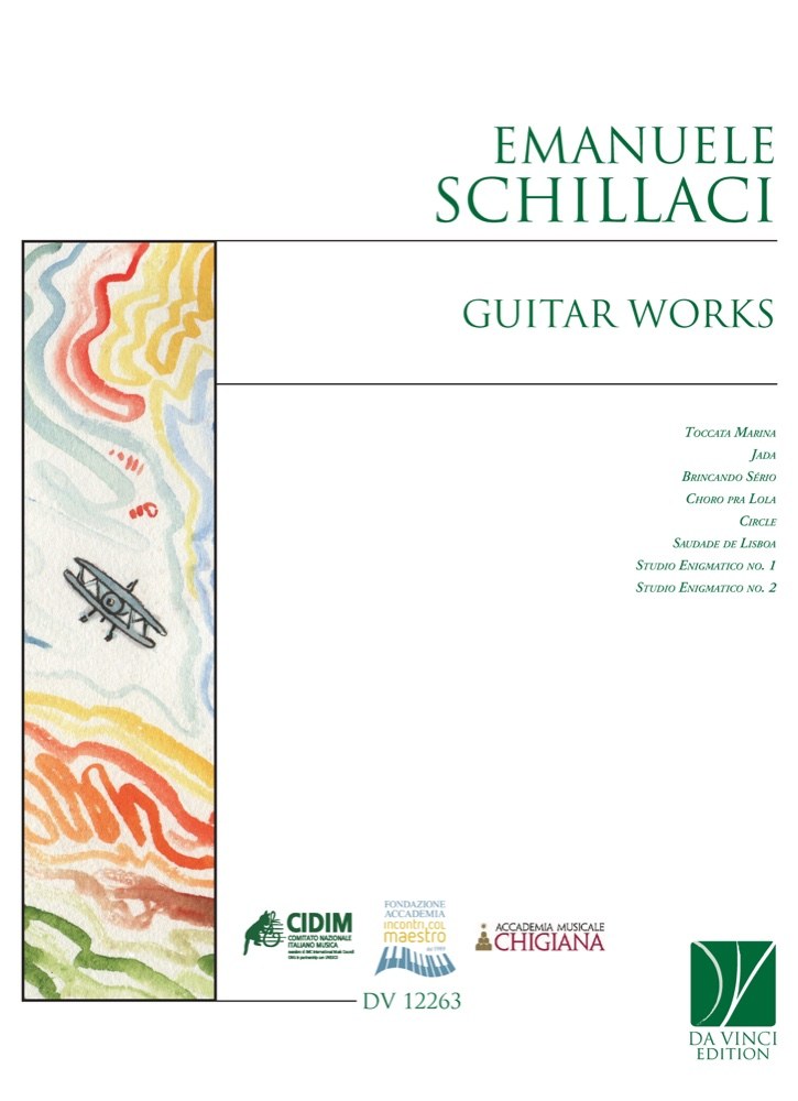 Cover of Guitar Works by Emanuele Schillaci, Da Vinci Edition